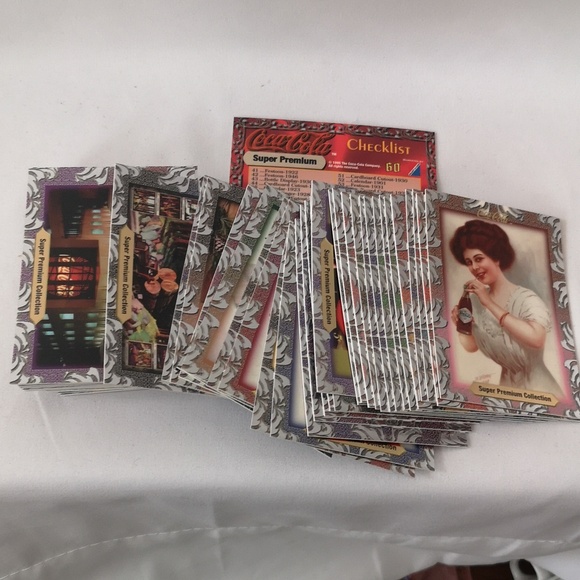 Coca-Cola 1995 Trading Cards, Number 1-58 Plus Checklist Foil & Full Colour - Picture 2 of 7